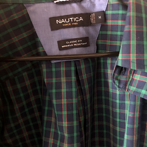 Nautical Men’s Button Down Casual shirt - Picture 2 of 2